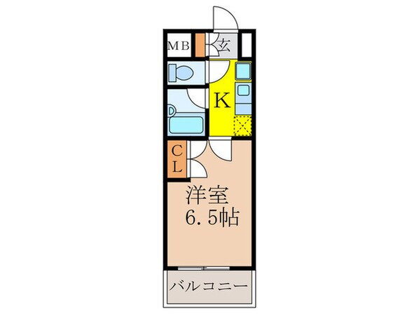 ローズコーポ新大阪９の物件間取画像